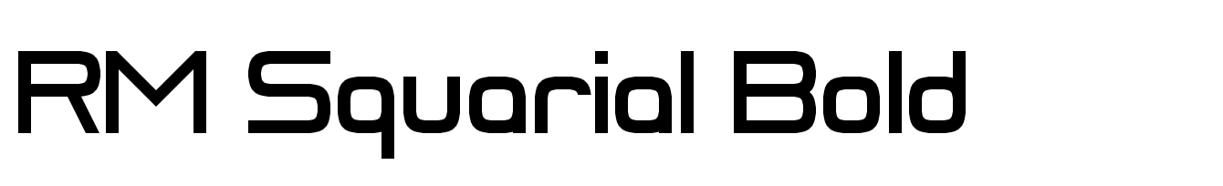 RM Squarial Bold